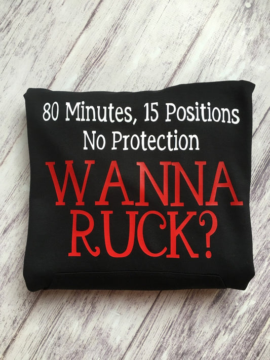 Rugby t-shirt wanna ruck?