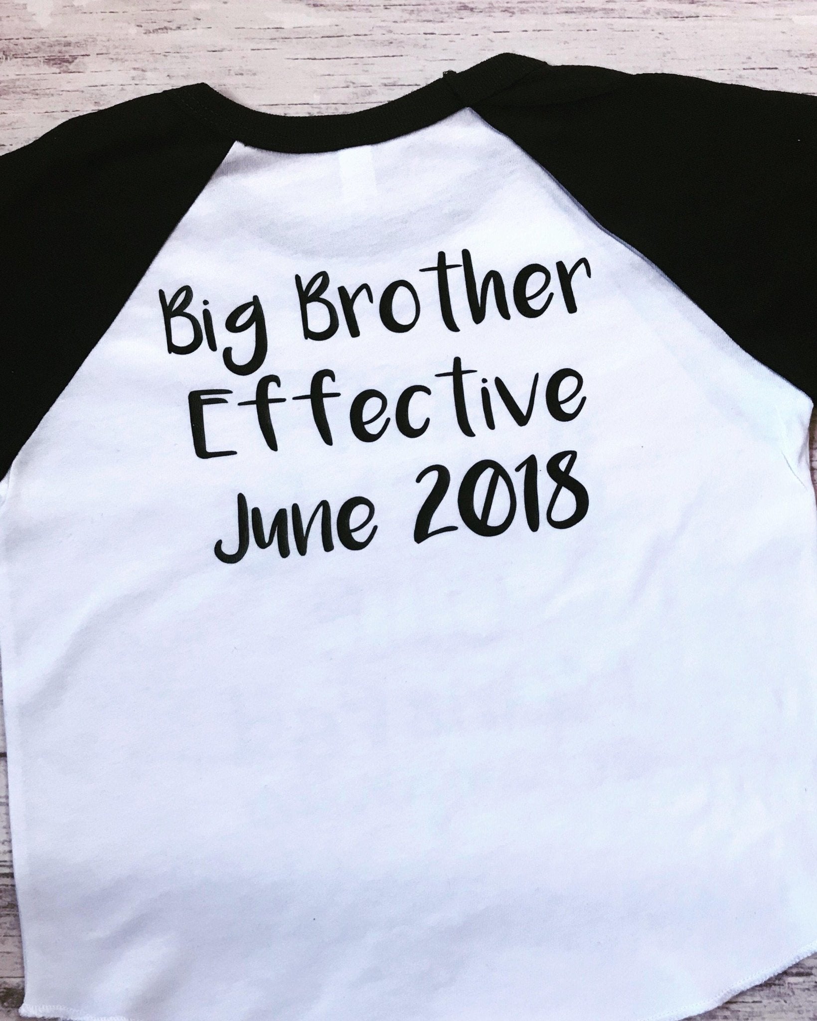I'm snow cute my parents are having another Big Brother shirt - Purple Elephant MS
